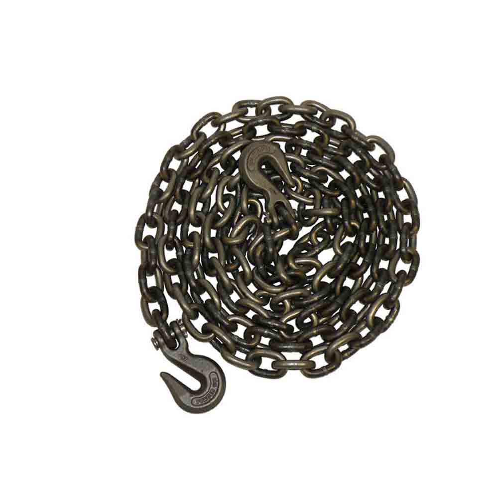 3/8 GR43 SAFETY CHAIN WITH HOOK