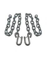 Replacement Convert-A-Ball Gooseneck Adapter Safety Chains, 15,200 Capacity