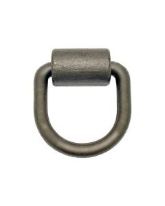 Forged 1/2 Inch Tie Dow D-Ring - Weld-On Clip