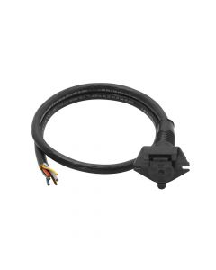 Wiring Connector, 6-Way Vehicle End, 48 Inch Length Wire