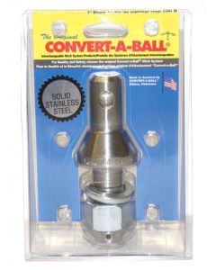 Convert-A-Ball Stainless Steel 1 Inch Shank Only