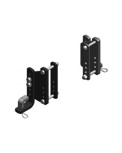 Blue Ox BXW4074, Replacement Standard L Brackets w/ Mount, Pair, Fits Blue Ox TrackPro and 2-Point Weight Distributions