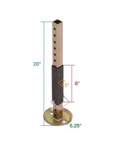 Stabilizer Jack (Telescopic  2K capacity)