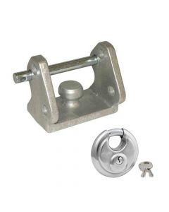 Trailer Coupler Lock With Padlock