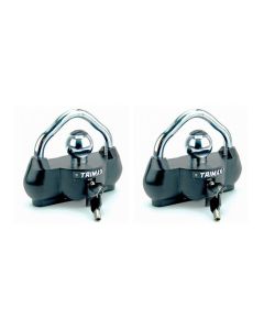 Keyed-Alike Deluxe Universal Trailer Coupler Lock (2-Pack)