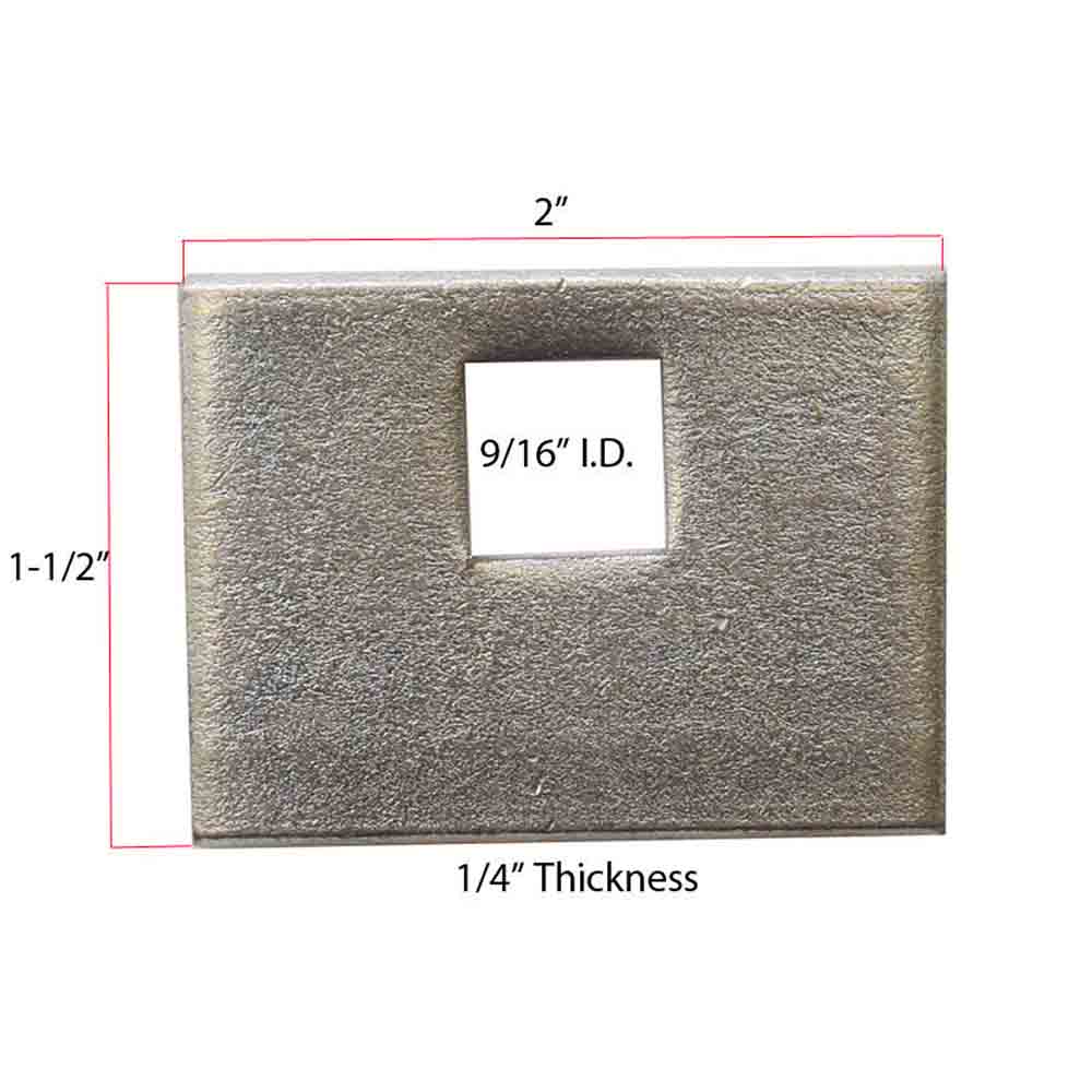 6 Block Plate Kit With (2) 1/2