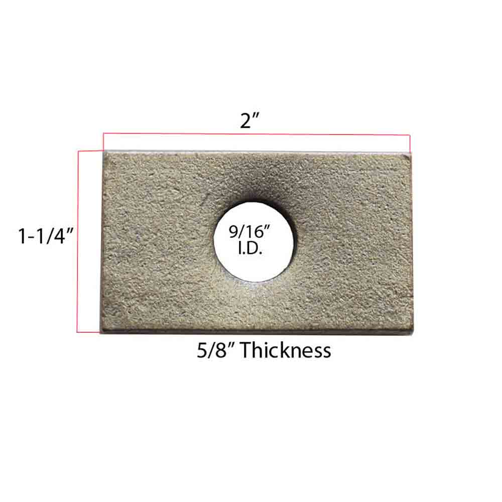 6 Block Plate Kit With (2) 1/2