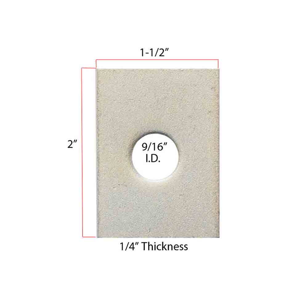 6 Block Plate Kit With (2) 1/2