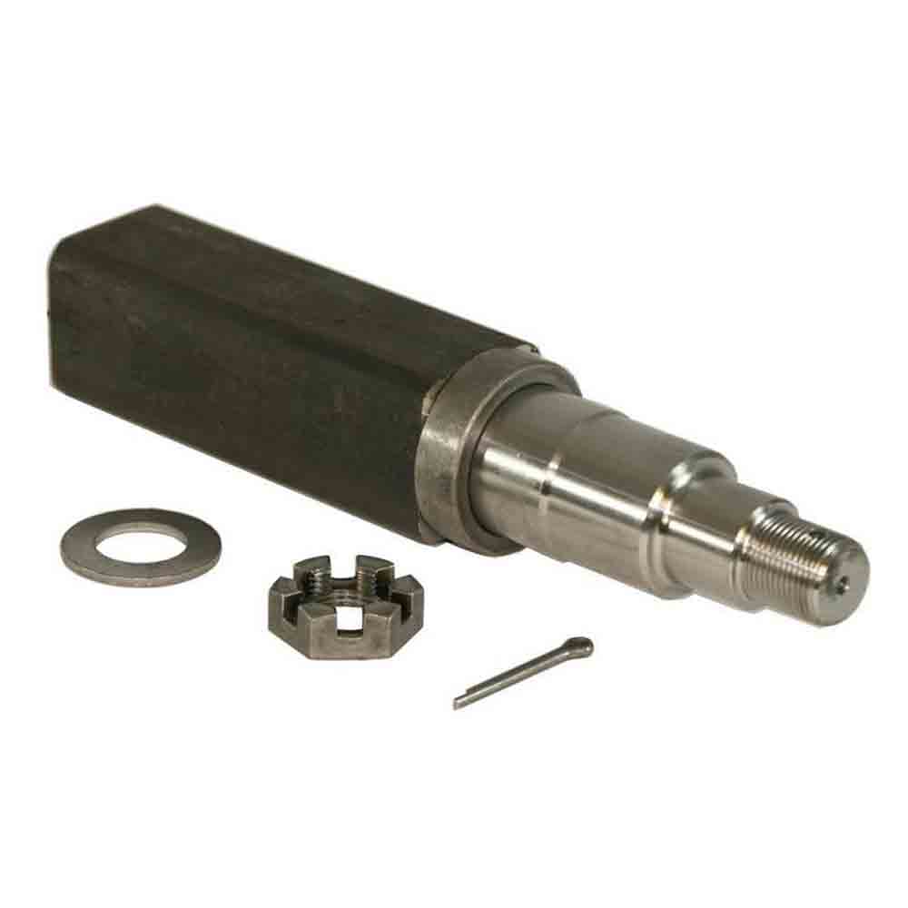 Trailer Axle Spindle for 1-3/4 to 1-1/4 I.D. Bearings, 3,500 lb Capacity