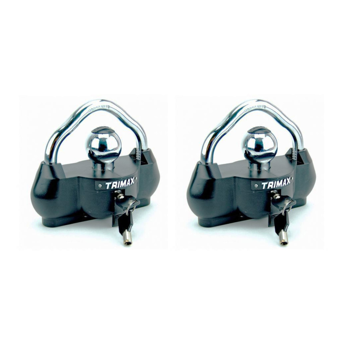 Keyed-Alike Deluxe Universal Trailer Coupler Lock (2-Pack)